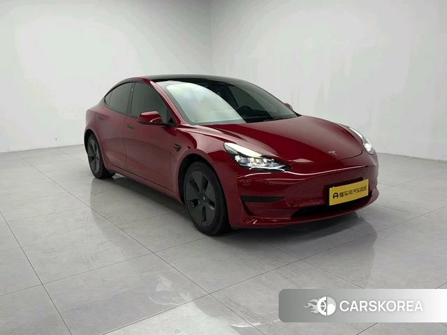 Tesla Model 3 2021 Красный из Китая, фото 3