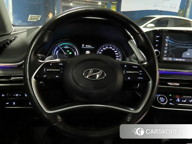 Hyundai Sonata Hybrid (DN8) 2022 Белый из Кореи, фото 3