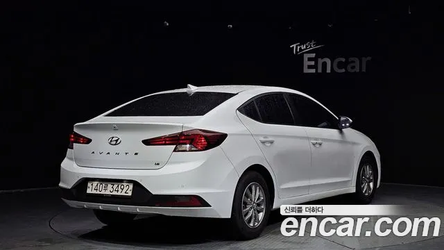 Hyundai The New Avante AD 2019 Белый из Кореи, фото 3