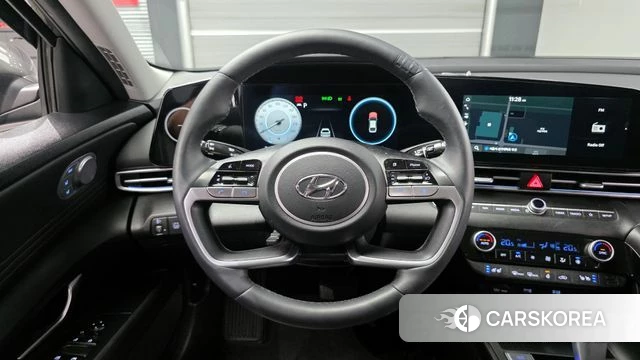 Hyundai Avante Hybrid (CN7) 2023 Серый из Кореи, фото 3