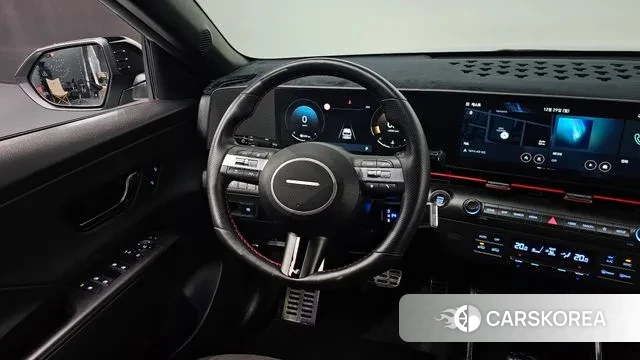 Hyundai Kona (SX2) 2024 Светло-зеленый из Кореи, фото 3
