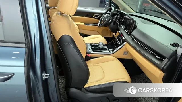 Kia Carnival 4th generation 2021 Небесно-голубой из Кореи, фото 3