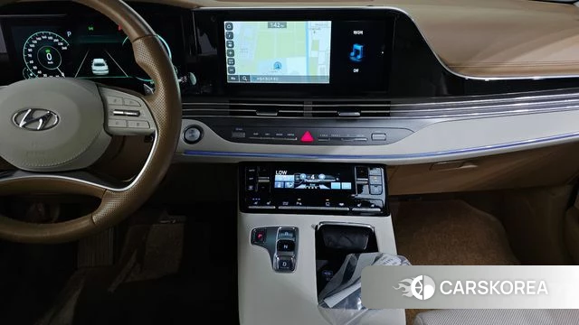Hyundai The New Grandeur IG Hybrid 2022 Белый из Кореи, фото 3
