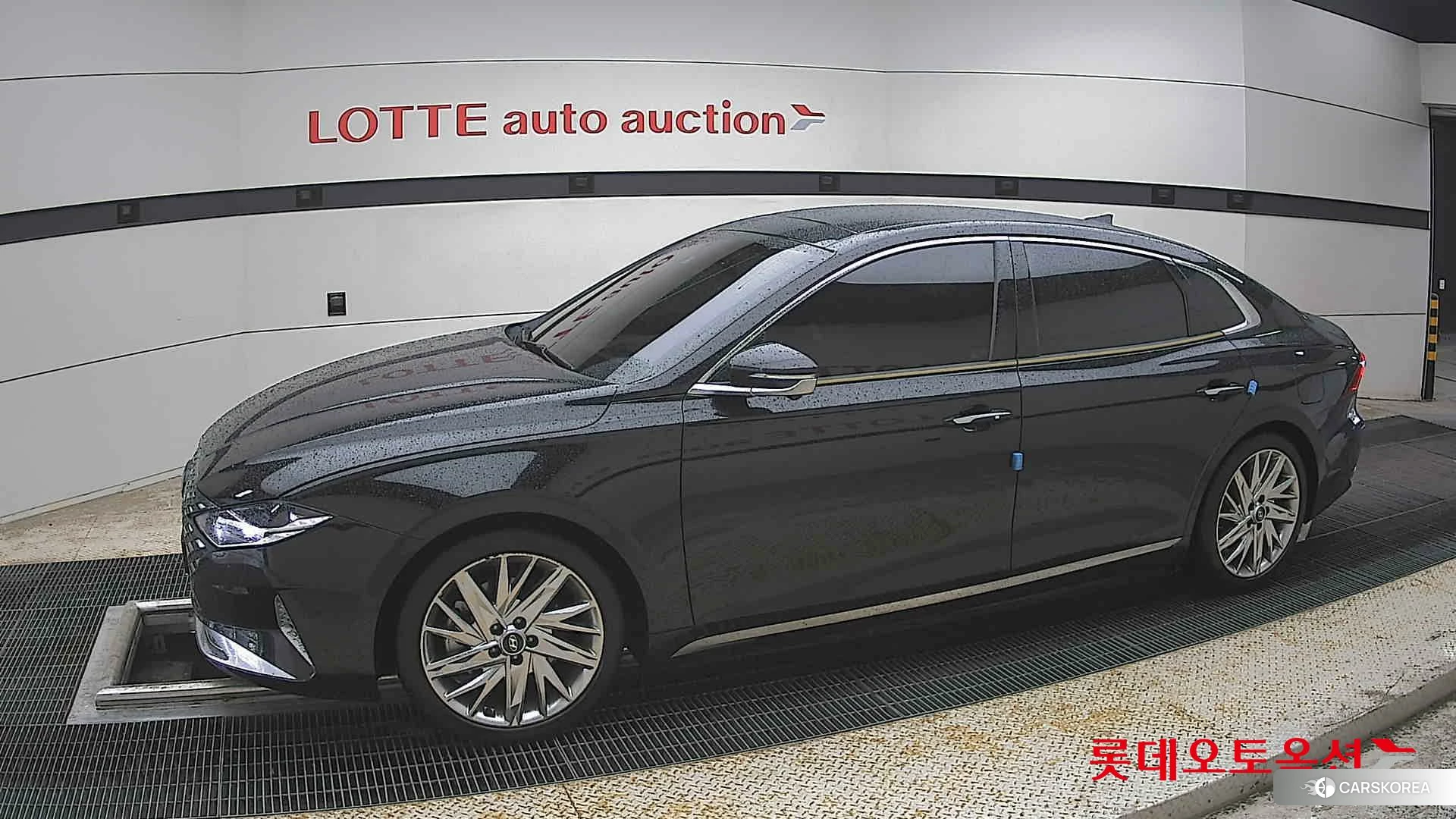 Hyundai Grandeur 2022 Midnight Black Pearl из Кореи, фото 3