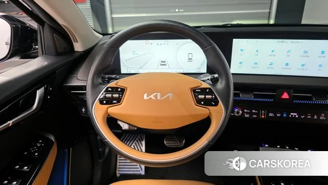 Kia EV6 2023 Синий из Кореи, фото 3