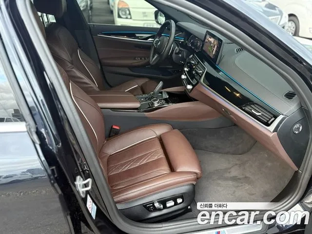 BMW 5 Series (G30) 2022 Черный из Кореи, фото 3