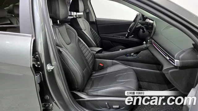 Hyundai Avante Hybrid (CN7) 2022 Серый из Кореи, фото 3