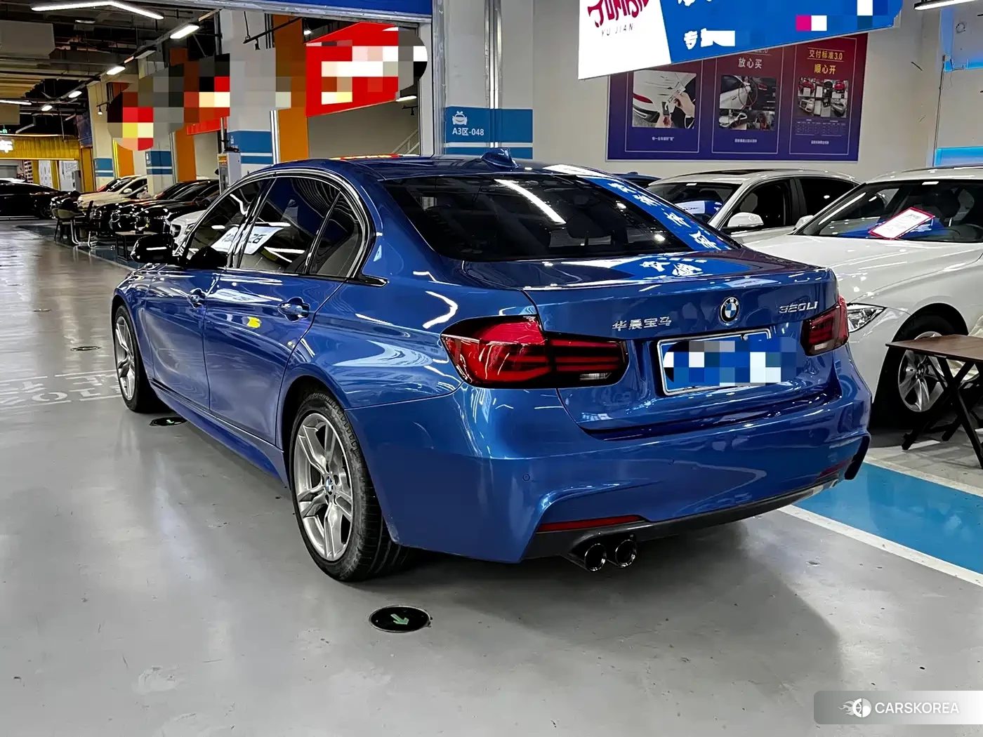 BMW 3 series 2019 Синий из Китая, фото 3