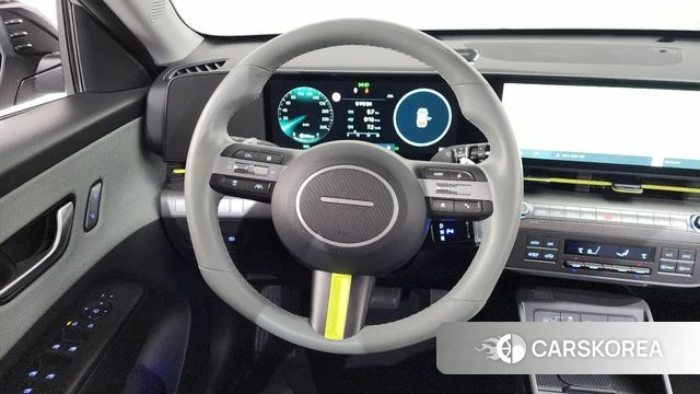 Hyundai Kona Hybrid (SX2) 2023 Серебристо-серый из Кореи, фото 3