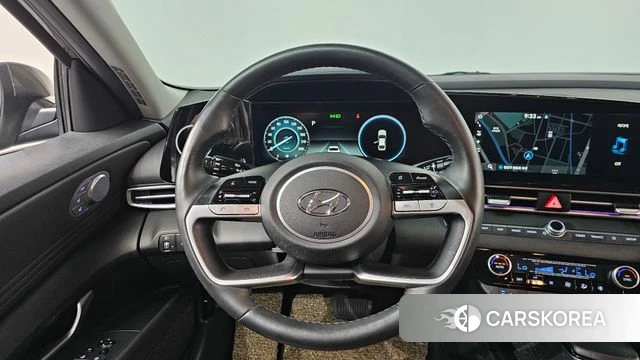 Hyundai Avante (CN7) 2021 Темно-зеленый из Кореи, фото 3