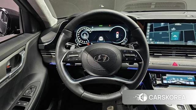 Hyundai The New Grandeur IG 2022 Черный из Кореи, фото 3