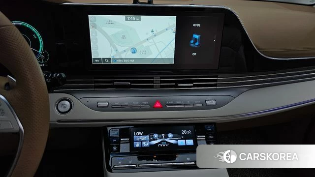 Hyundai The New Grandeur IG Hybrid 2020 Белый из Кореи, фото 3