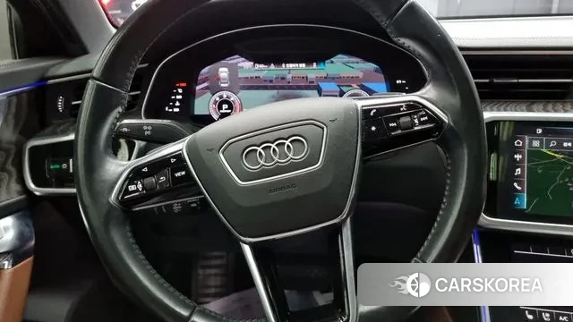 Audi A6 (C8) 2020 Серебристо-серый из Кореи, фото 3