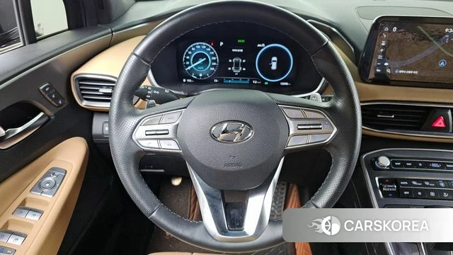 Hyundai The New Santa Fe 2023 Черный из Кореи, фото 3