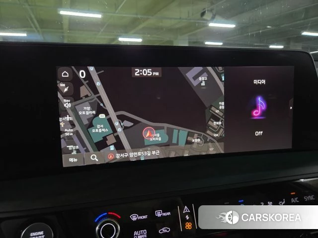 Kia K8 Hybrid 2023 Синий из Кореи, фото 3