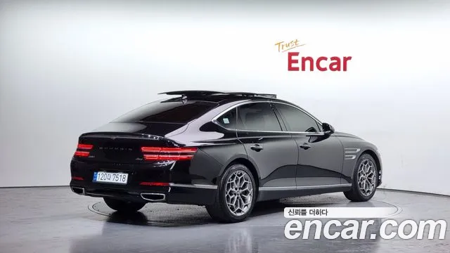 Genesis G80 (RG3) 2021 Черный из Кореи, фото 3