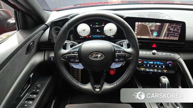 Hyundai Avante (CN7) 2022 Красный из Кореи, фото 3