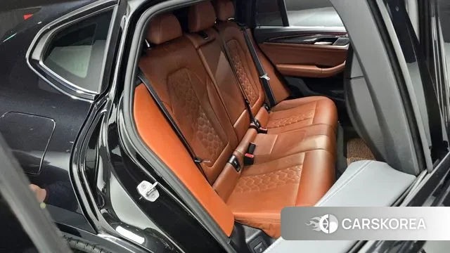 BMW X4M (G02) 2021 Черный из Кореи, фото 3