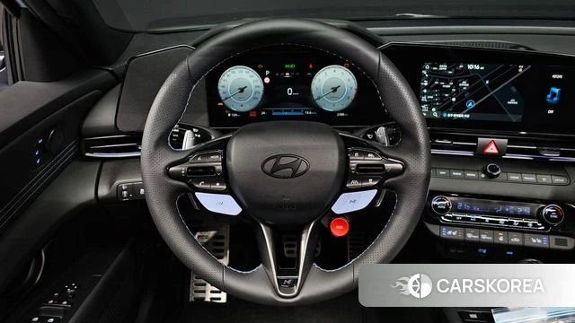 Hyundai The New Avante (CN7) 2025 Небесно-голубой из Кореи, фото 3
