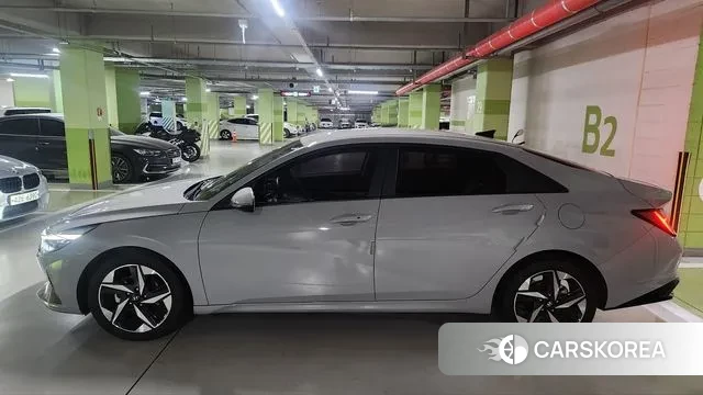 Hyundai Avante (CN7) 2020 Серебристо-серый из Кореи, фото 3