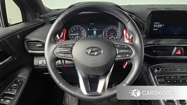 Hyundai The New Santa Fe 2021 Серый из Кореи, фото 3