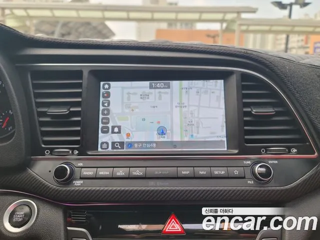 Hyundai Avante AD 2018 Черный из Кореи, фото 3