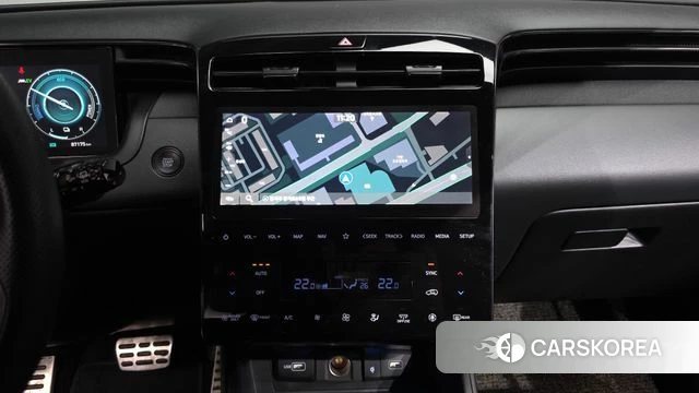 Hyundai Tucson Hybrid (NX4) 2021 Серый из Кореи, фото 3