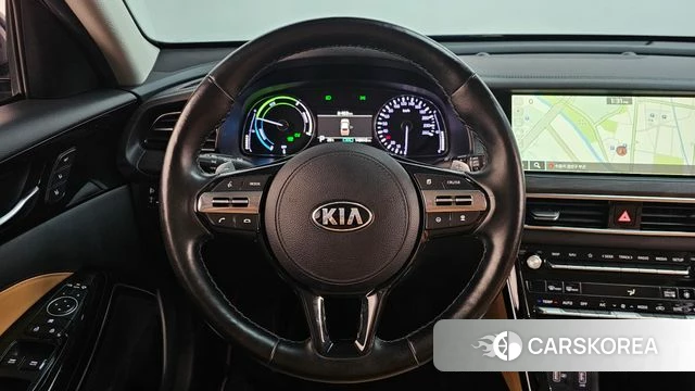 Kia K7 Premier Hybrid 2020 Синий из Кореи, фото 3