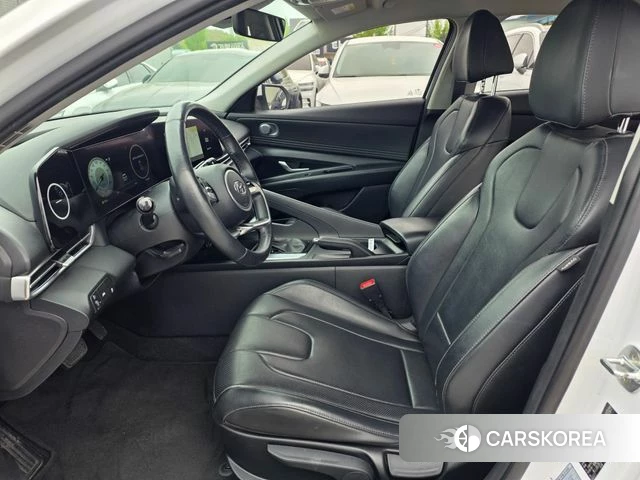 Hyundai Avante (CN7) 2021 Белый из Кореи, фото 3