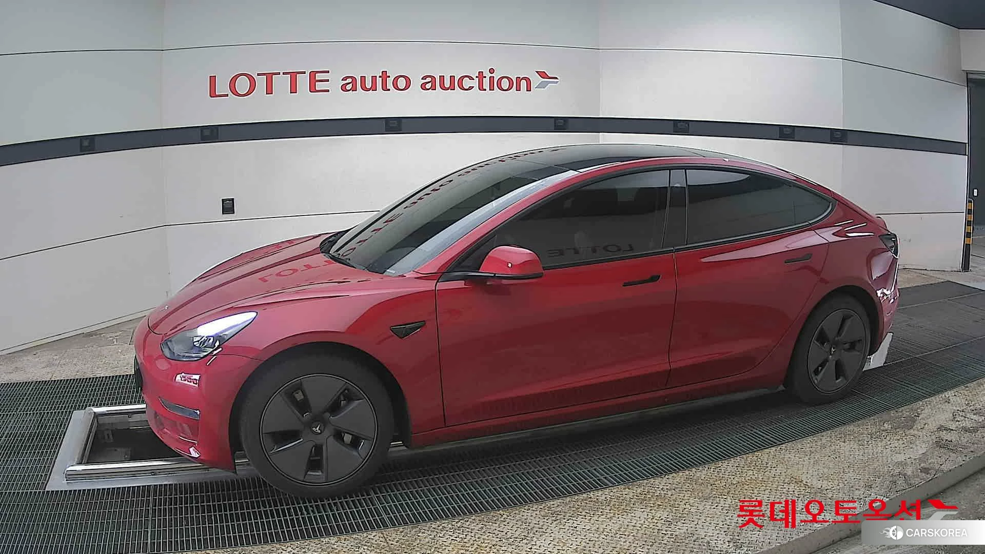Tesla Model 3 Long Range 2022 Red Multi-coat из Кореи, фото 3