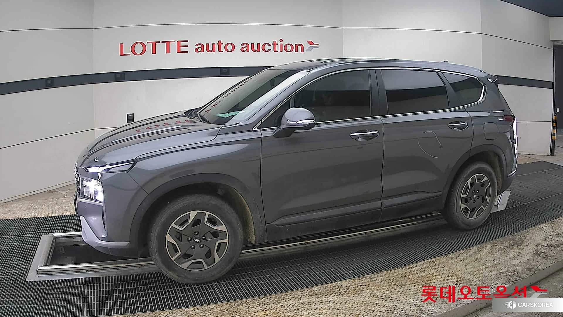 Hyundai Santa Fe Hybrid 2023 Magnetic Grey Metallic из Кореи, фото 3