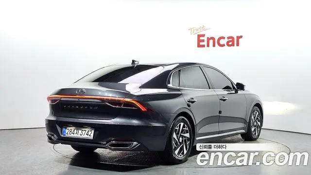 Hyundai The New Grandeur IG Hybrid 2021 Серый из Кореи, фото 3