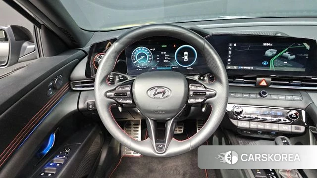 Hyundai Avante (CN7) 2023 Серый из Кореи, фото 3