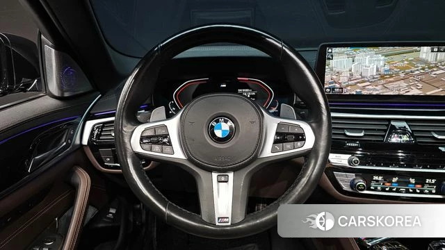 BMW 5 Series (G30) 2021 Черный из Кореи, фото 3
