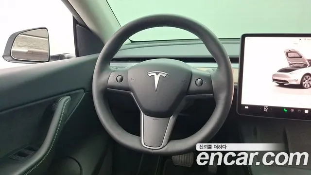 Tesla Model Y 2022 Белый из Кореи, фото 3