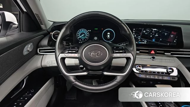 Hyundai Avante (CN7) 2021 Белый из Кореи, фото 3