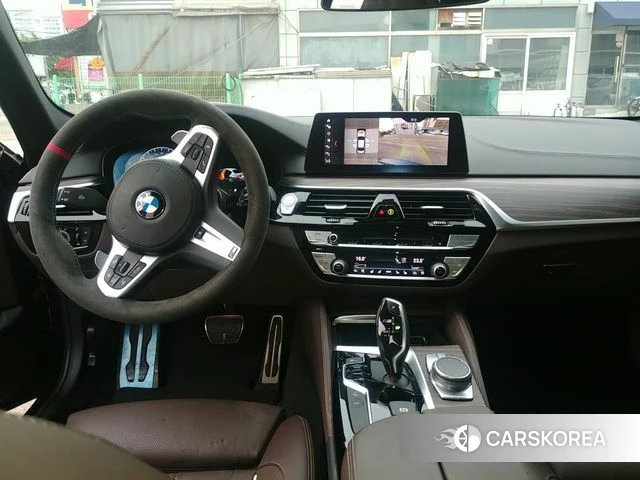 BMW 5 Series (G30) 2019 Синий из Кореи, фото 3