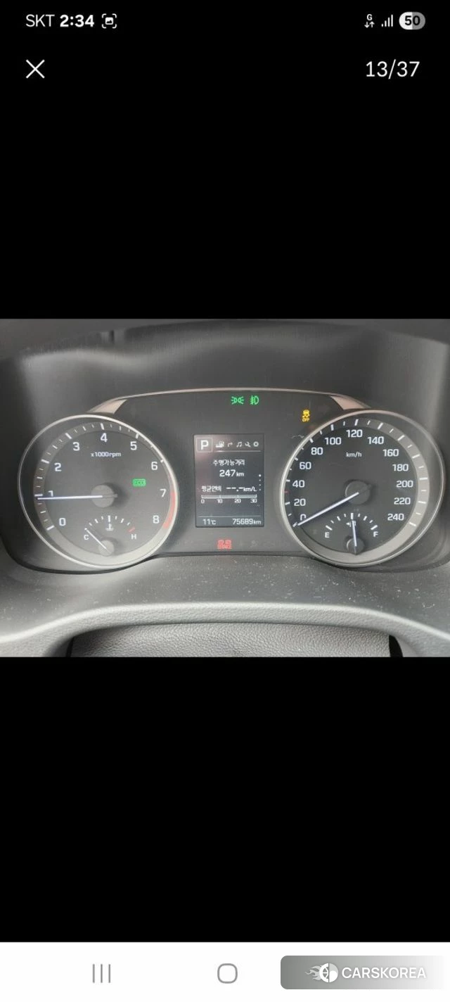 Hyundai Avante AD 2018 Серый из Кореи, фото 3