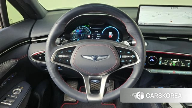 Genesis GV70 2022 Синий из Кореи, фото 3