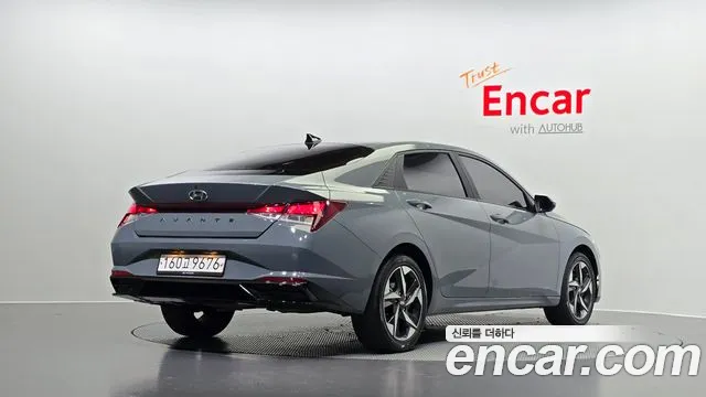 Hyundai Avante (CN7) 2020 Серый из Кореи, фото 3