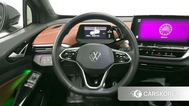 Volkswagen ID.4 2023 Черный из Кореи, фото 3