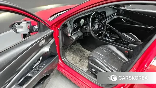 Hyundai Avante (CN7) 2021 Красный из Кореи, фото 3