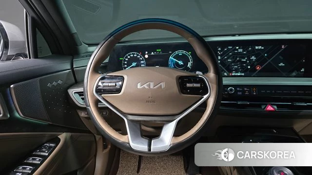 Kia K8 Hybrid 2022 Серебристо-серый из Кореи, фото 3