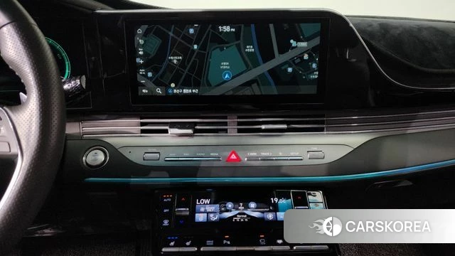 Hyundai The New Grandeur IG Hybrid 2019 Синий из Кореи, фото 3