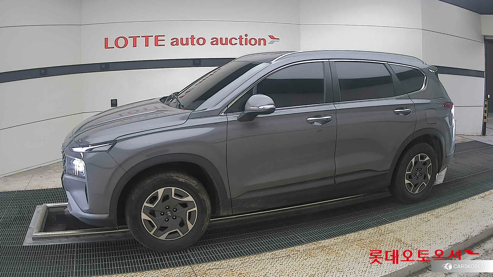 Hyundai Santa Fe Hybrid 2022 Magnetic Grey Metallic из Кореи, фото 3