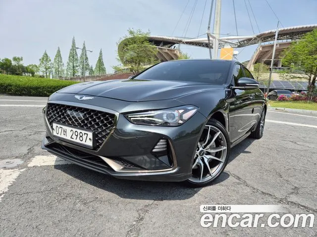 Genesis G70 2018 Серый из Кореи, фото 3