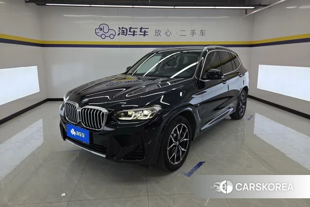 BMW X3 2022 Черный из Китая, фото 3