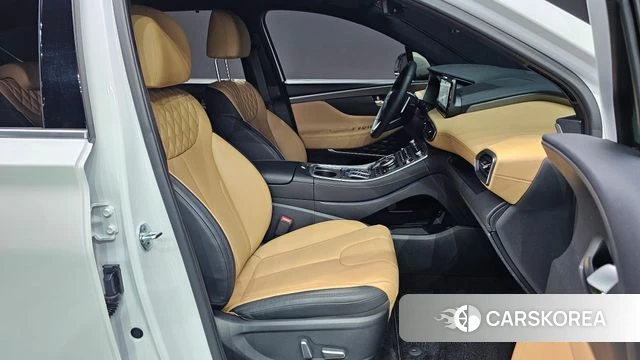 Hyundai The New Santa Fe 2022 Белый из Кореи, фото 3