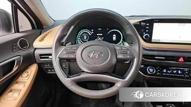 Hyundai Sonata (DN8) 2019 Белый из Кореи, фото 3