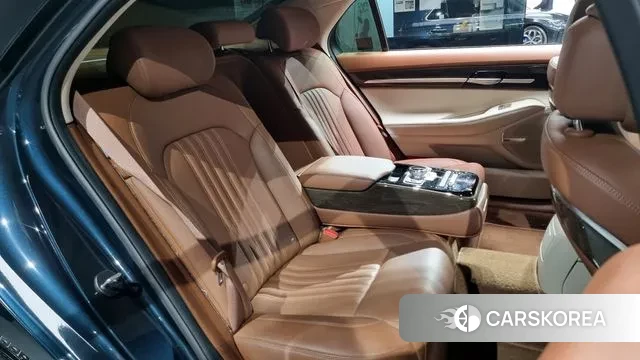 Genesis G90 2021 Темно-зеленый из Кореи, фото 3